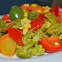 veggies at Pilar Caribbean in Millville