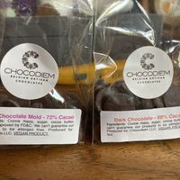 vegan chocolate options at Chocodiem. at Easton Public Market in Easton