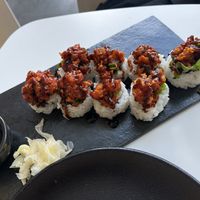 Spicy tofu sushi 🙌🏽  at Tokumaru  in Tallinn