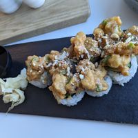 Tofu peanut roll at Tokumaru  in Tallinn