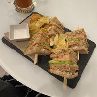 Club sandwich  at Sweet Paradise in Tenerife