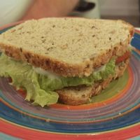 Seitan Sandwich at Sweet Paradise in Tenerife