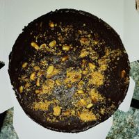 Sneakers cake: GF, agave sweetened   at Sweet Paradise in Tenerife