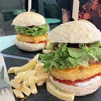 hamburguesas caseras  at Sweet Paradise in Tenerife