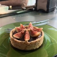 tartaleta de higos de Tegueste y chocolatee  at Sweet Paradise in Tenerife