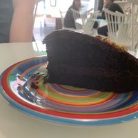 Chocolate and peanut cake  at Sweet Paradise in Tenerife