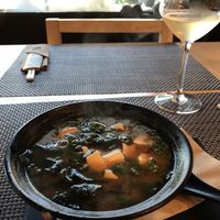 Misoshiru soup  at Dom Sushi in Gdansk