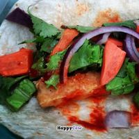 Fried Tofu Thai Wrap at Bottletree Cafe and Lounge in Birmingham