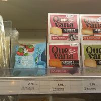 vegan cheese at Bio im Bahnhof in Goerlitz