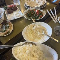 Rice and Falafel Platterr  at Daddy's Place in Easton