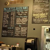 Menu at Book Trader Cafe in New Haven