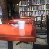 bookstore  at Book Trader Cafe in New Haven