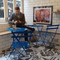 limited seating at Dough Pizzeria in Edinburgh