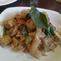 drunken noodles at Bulan Thai Vegetarian Kitchen - Melrose in Los Angeles
