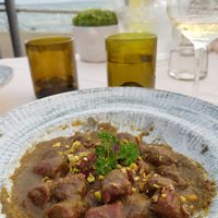 Home made gnocchi at Vecchio Mulino Beach in Peschiera Del Garda