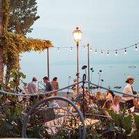 Lake view at Vecchio Mulino Beach in Peschiera Del Garda