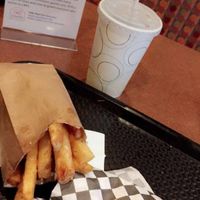 first time trying out globally local! i ordered some fries, 2 soft tacos and a coke :D  at Globally Local - Dundas in London