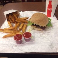Delicious Big Vopper combo at Globally Local - Dundas in London