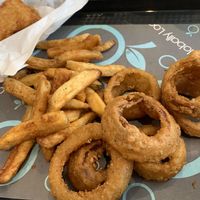 Fries and RIngs at Globally Local - Dundas in London