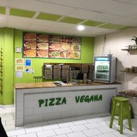 Counter at Pizza Vegana - Recoleta in Buenos Aires