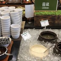 Drinks at Chaedam Vegan Buffet in Daejeon