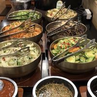 Bibimbab at Chaedam Vegan Buffet in Daejeon