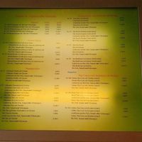 Vegane Speisekarte  at Tong Thai in Cologne