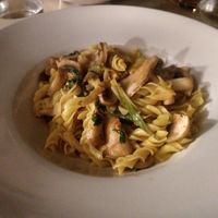 Fusilli with mixed mushrooms and herbs at Emmax in Lanzarote