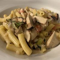 Pasta vegana at Emmax in Lanzarote