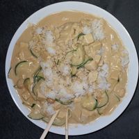 Satay at Wokbar in Gdansk