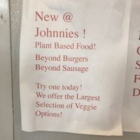 When in stock... at Johnnie's Dog House in Wilmington