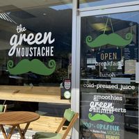 Front of shop at The Green Moustache in Squamish