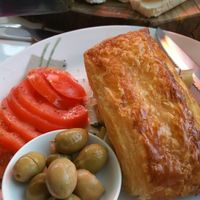 Two types of breakfast (served all day) at Ofaimme in Jerusalem