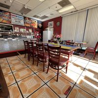 Dining area  at Curry Paradise in West Sacramento