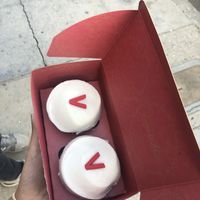 Red velvet  at Sprinkles Cupcakes  in Beverly Hills
