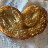 Palmera de hojaldre  at Panaderia Los Manchegos in Valencia