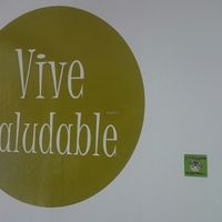 happy cow stickers!! at Avocados in Bogota