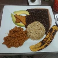 Another type of main dish :) at Avocados in Bogota