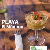 EL Medrano BEACH DESSERT
Tapioca in Fruit sauce in season, crunchy almonds and oats. at Marcial by Mako in Cabo San Lucas