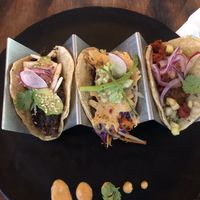 Tres tacos at Marcial by Mako in Cabo San Lucas