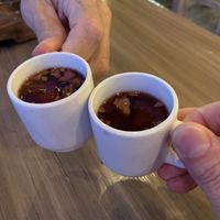 House after dinner hot drink  at Marcial by Mako in Cabo San Lucas