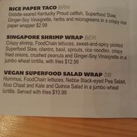 Menu at Smithtown Seafood in Lexington