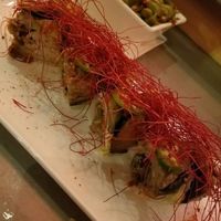 vegan firecracker roll at Midtown Sushi in Sacramento