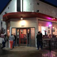 Waiting for a table on P Street.  at Midtown Sushi in Sacramento