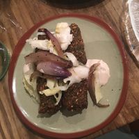 Falafel mazze at Hummus Kitchen in New York City