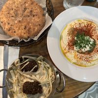   at Hummus Kitchen in New York City