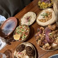   at Hummus Kitchen in New York City