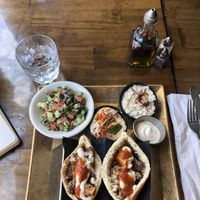 cauliflower pita at Hummus Kitchen in New York City