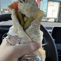 Falafel wrap   at Sahara Falafel in Anaheim