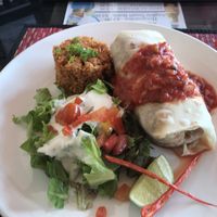Veggie burrito  at Viva in Siem Reap